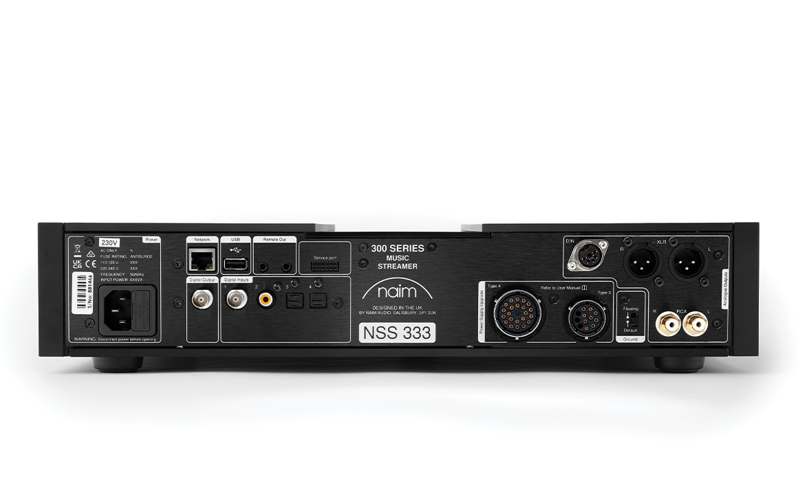 Achterzijde Naim Audio NSS 333